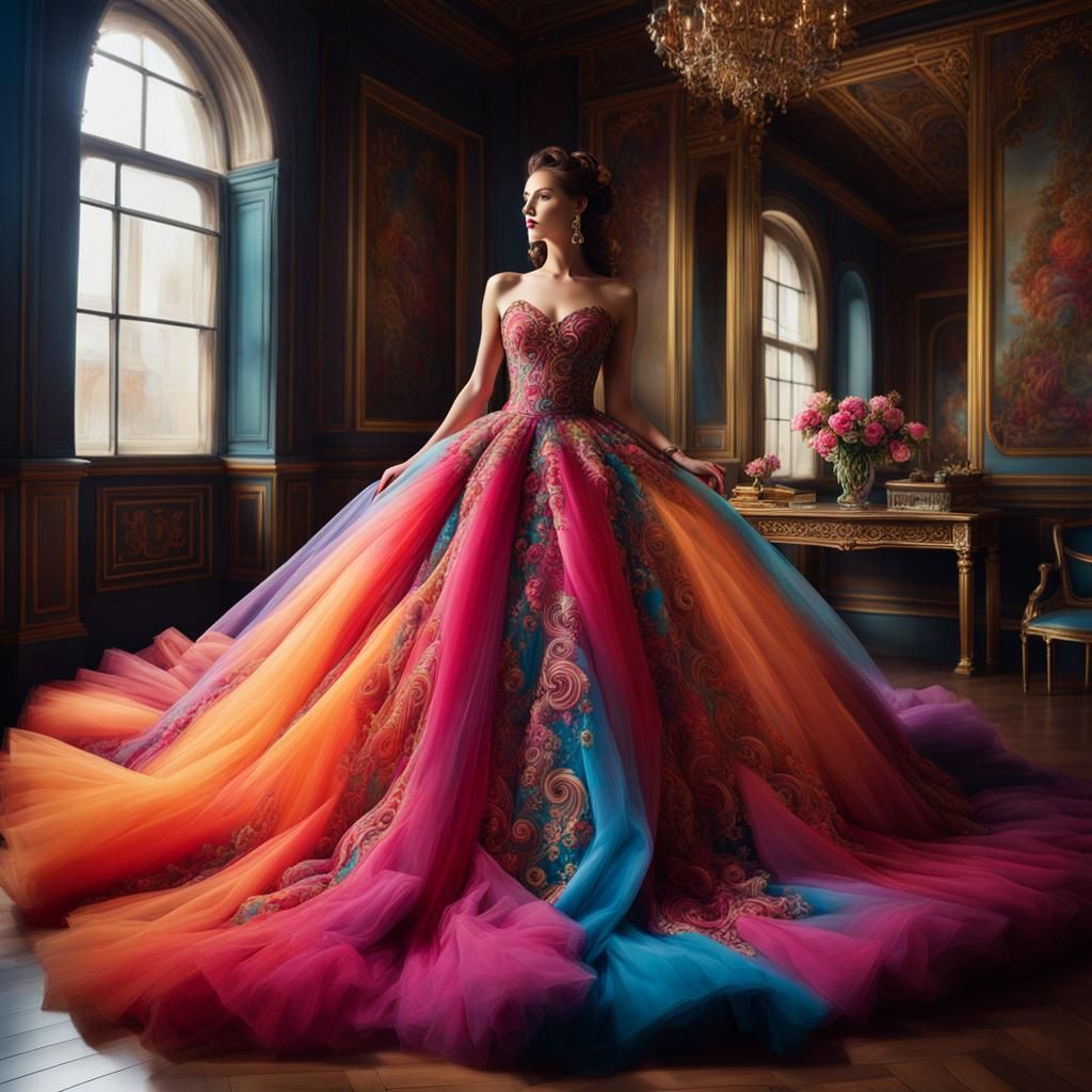 Tulle Extravaganza  by @Geetha