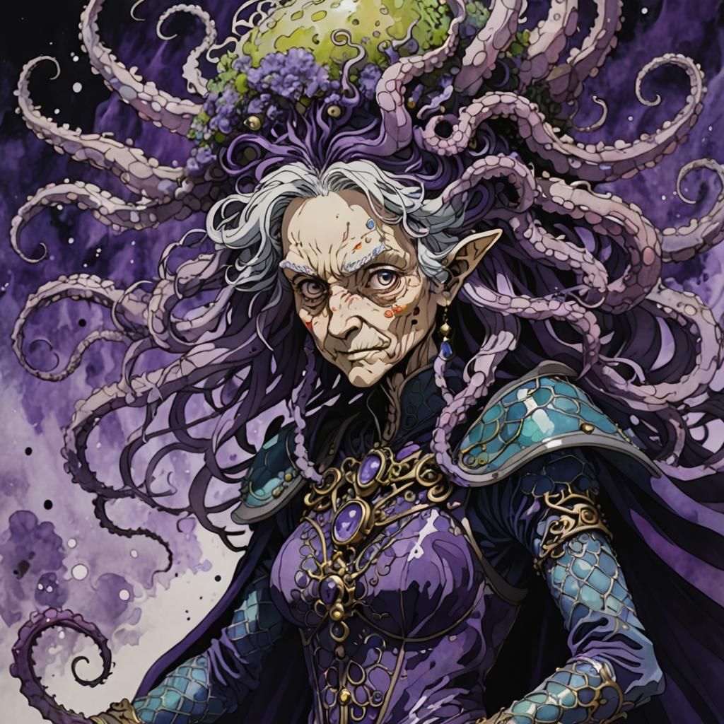 Anime sea witch