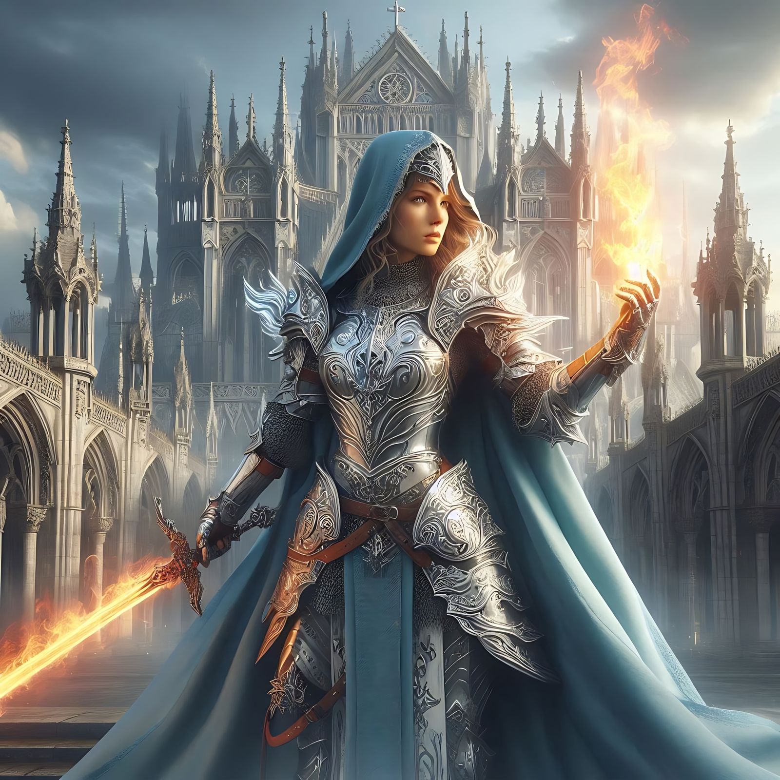 A female knight (Uploaded)