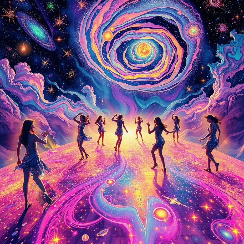  Disco floor across the universe 