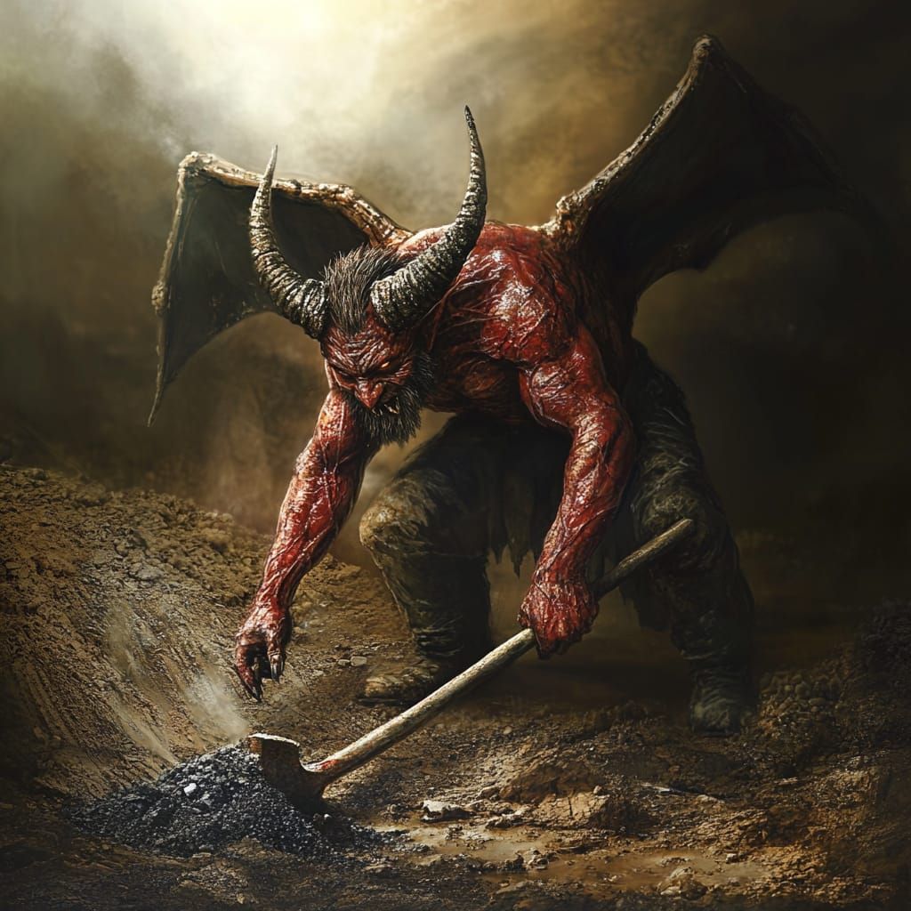 Devil put the coal in the ground