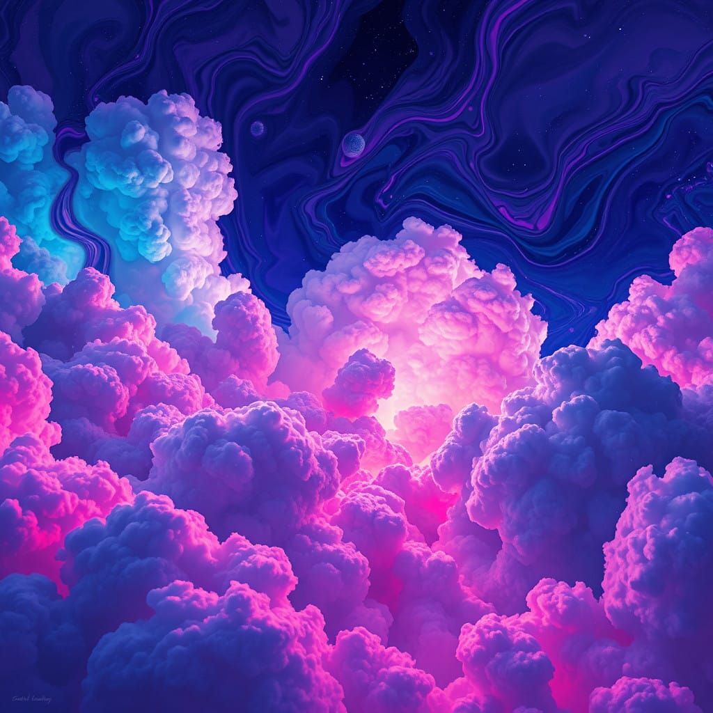 💜 ☁️ 🩷  by @Iznogood