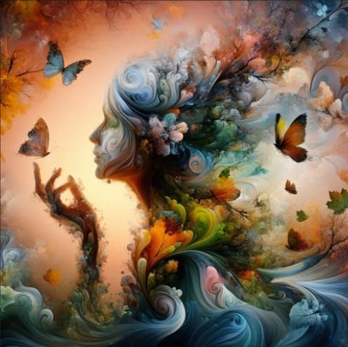 3/5/2025-Seasonal Water Color Fairies Art By Archangel Tara