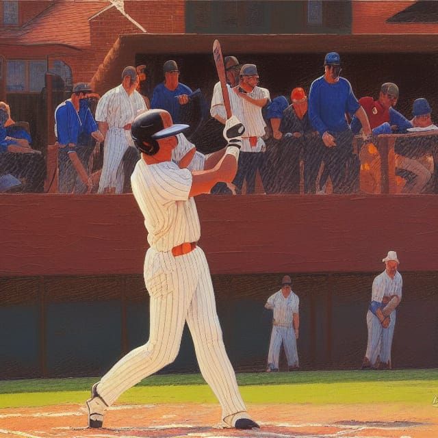 Casey is up to bat