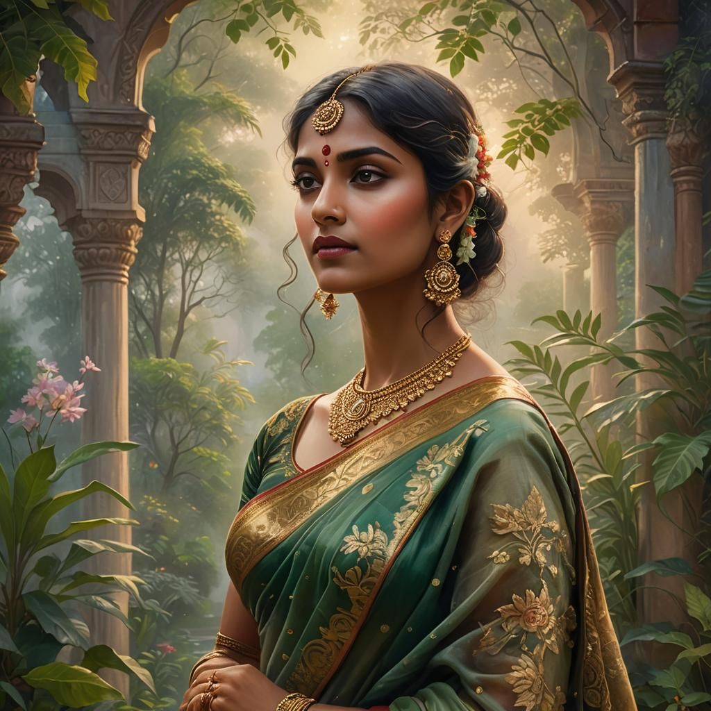 Indian-Inspired Creation!  by @Vinit Lad