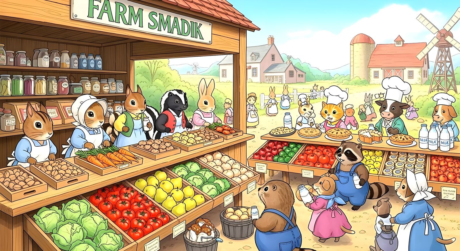 Country Critters' Corner  by @Gary Murakami