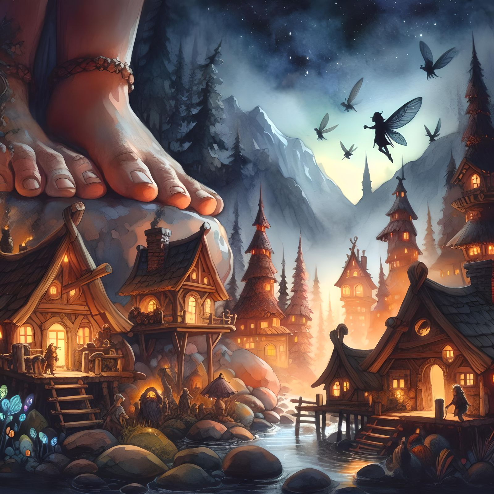 Be careful where you step when you visit the fairies