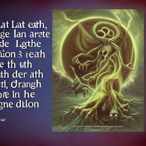 In Strange Aeons