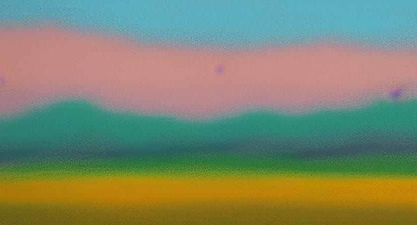 pastel landscape