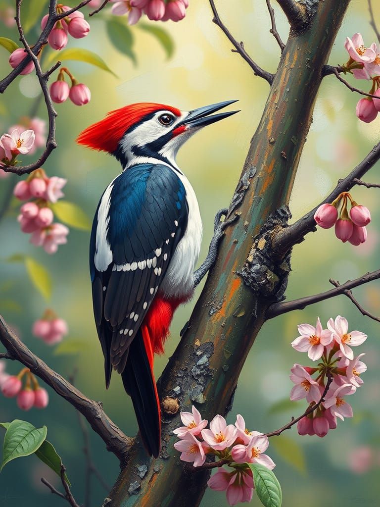 Pileated woodpecker   by @LadyHawke 