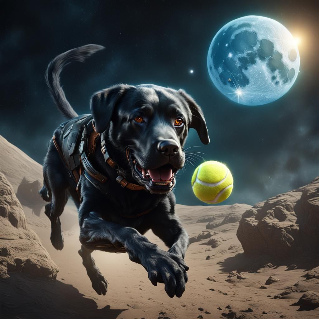 Fetch on the Moon