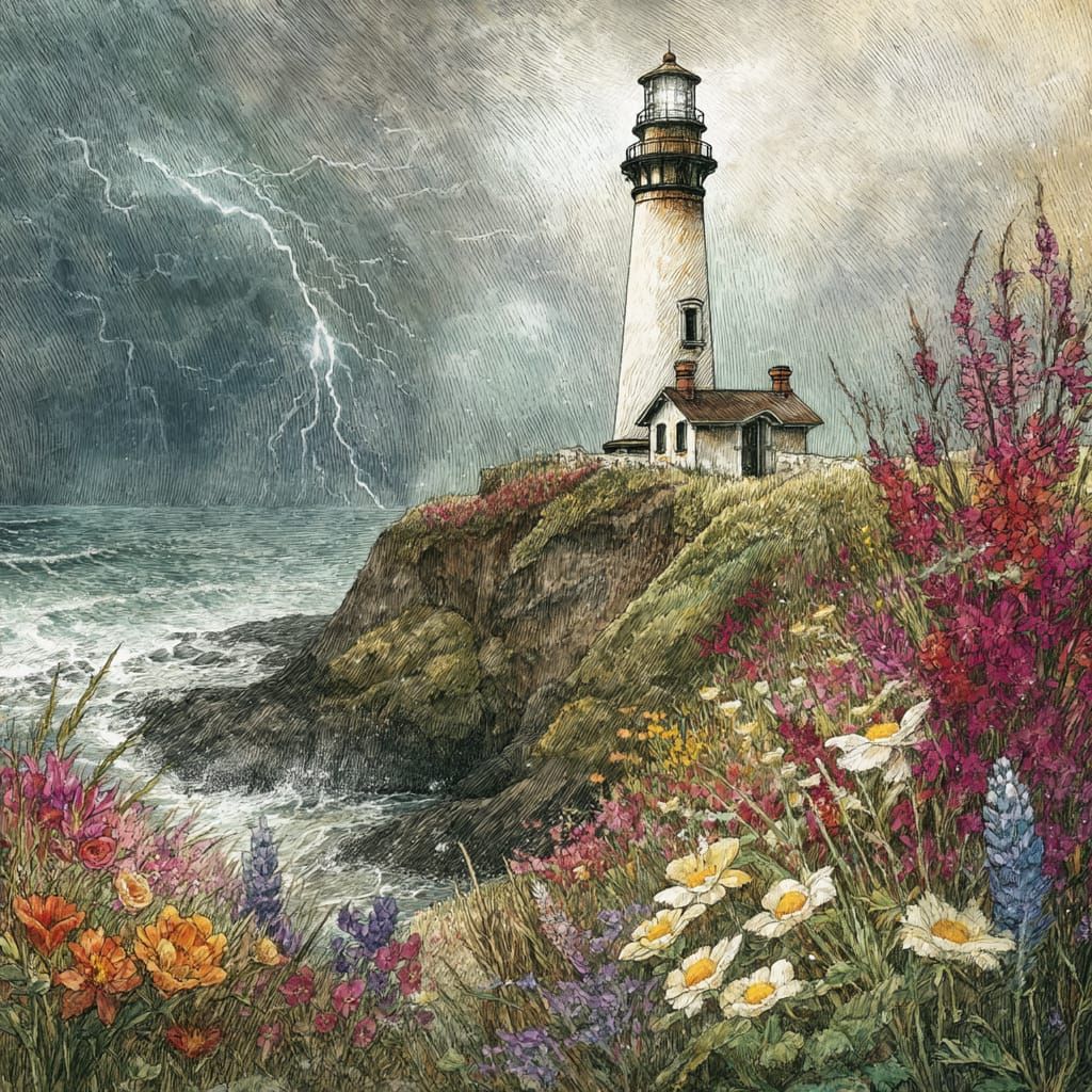 Summer storm   by @Suz