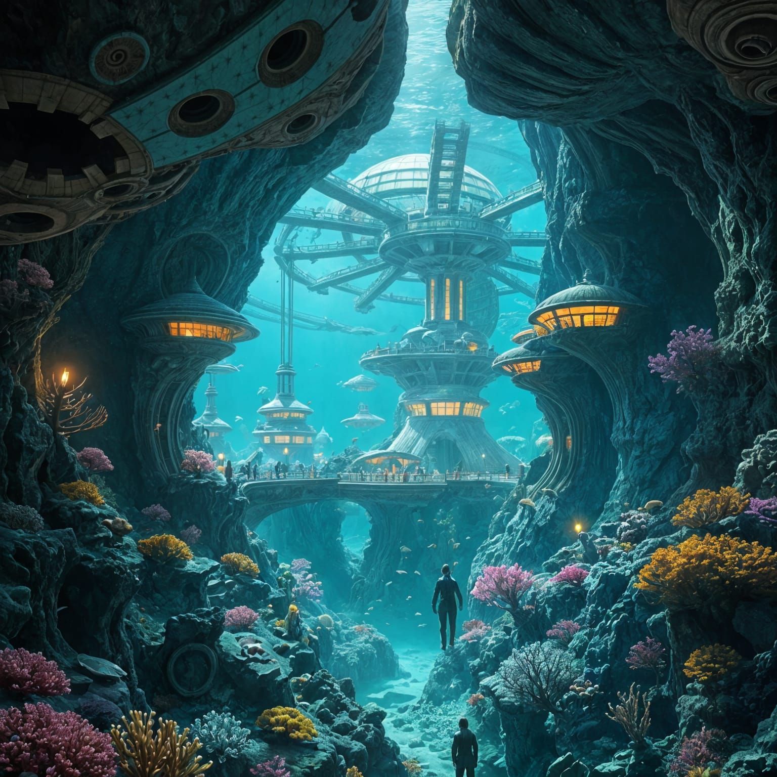 Life beneath the ocean   by @Livia 
