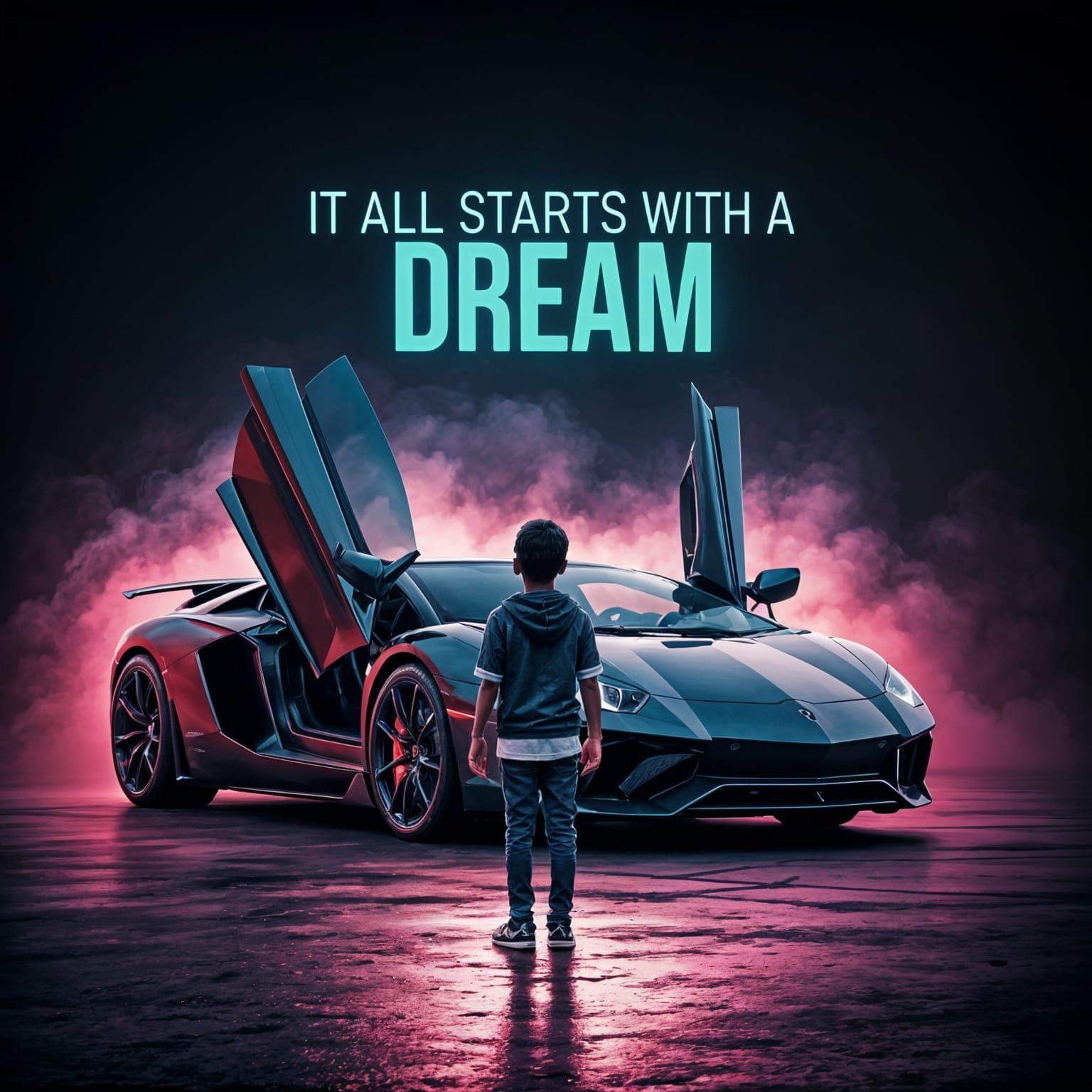 IT ALL STARTS WITH A DREAM 