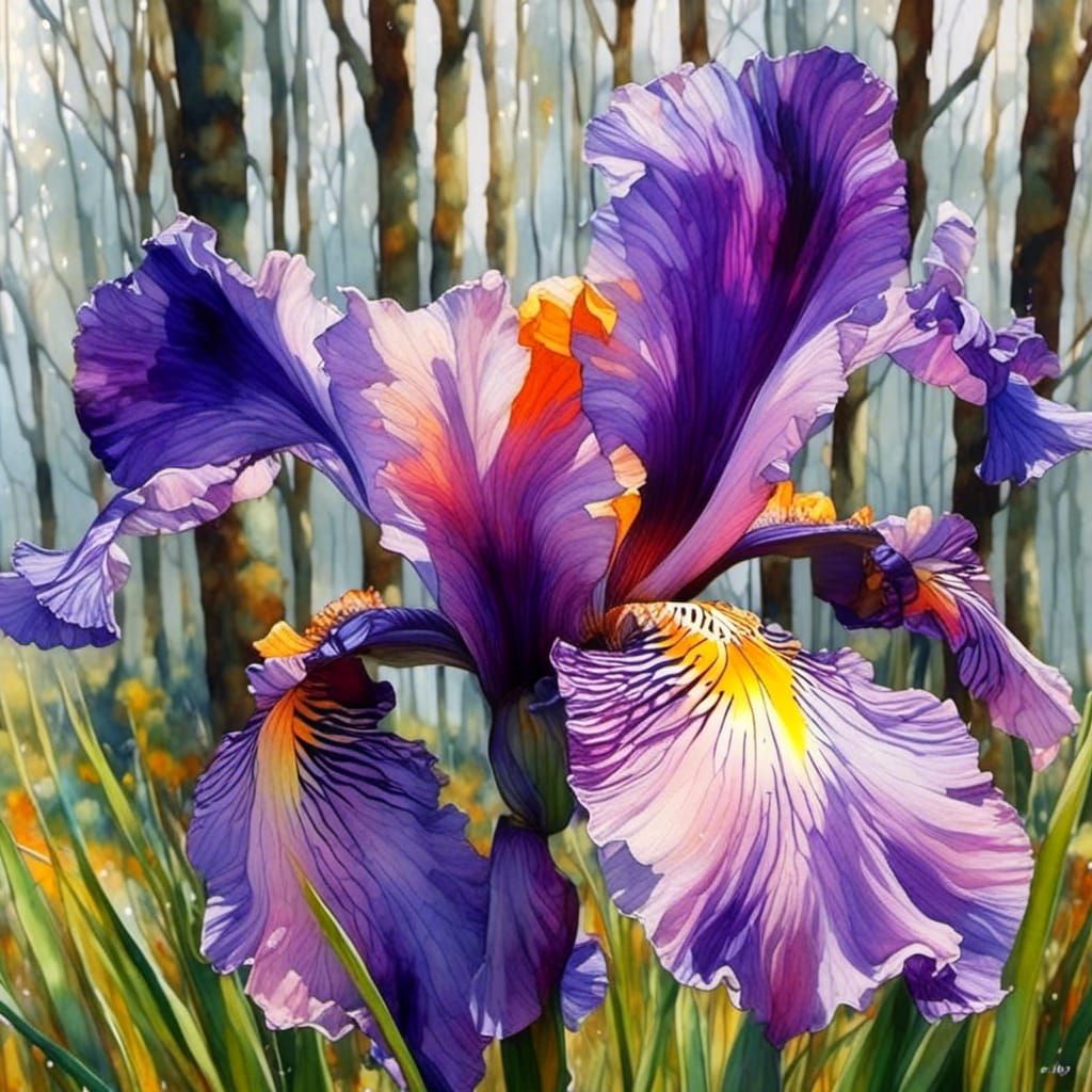 Flag iris
