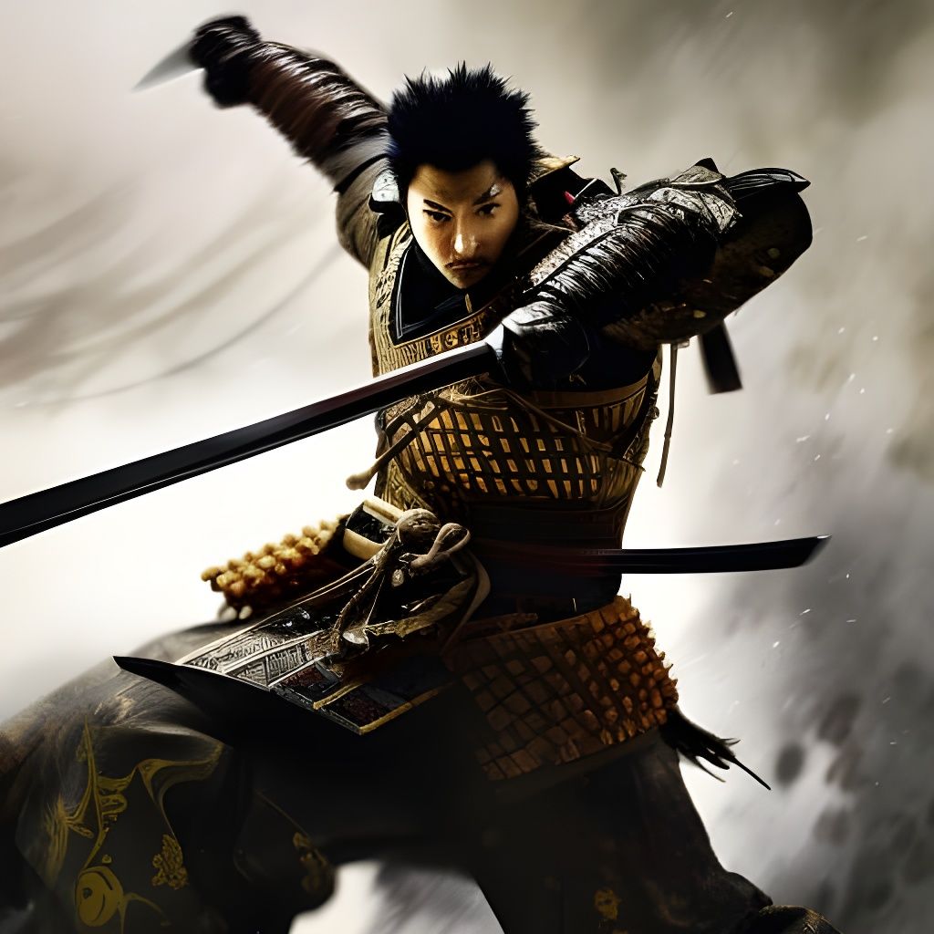 Samurai Warrior Spirit - Ai Generated Artwork - Nightcafe Creator