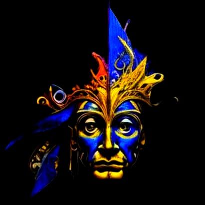 Glorious, Orbital, Organic, Visceral, Dada, Hyper-realism, Expressionist, Abstract, Calligraphy, Psychedelic, Fine detail, Dark shadows, Bl...