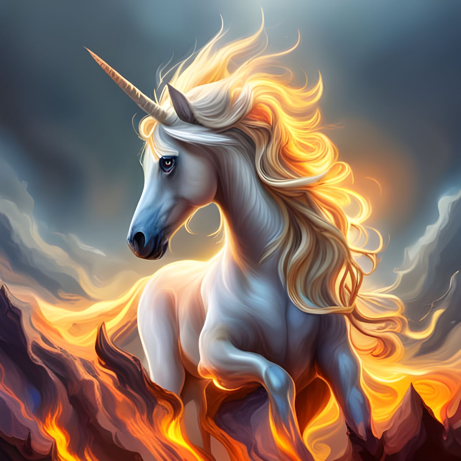 ⭐💥🔥Unicorn of Fire🔥💥⭐
