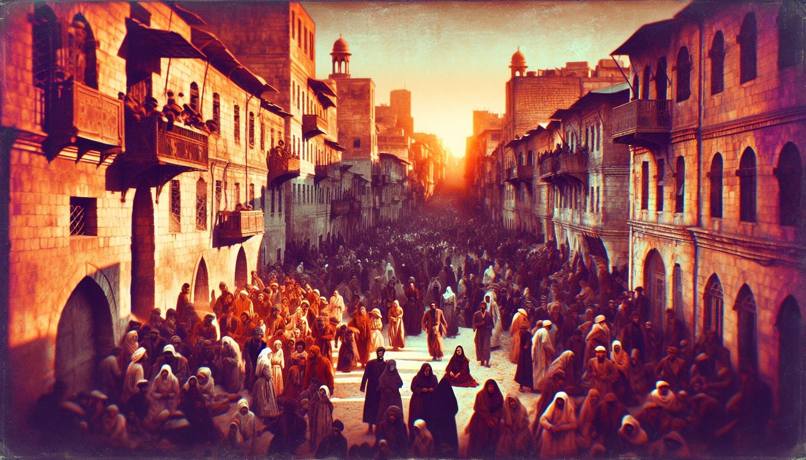 ancient times rioting civilization during terrible famine co...