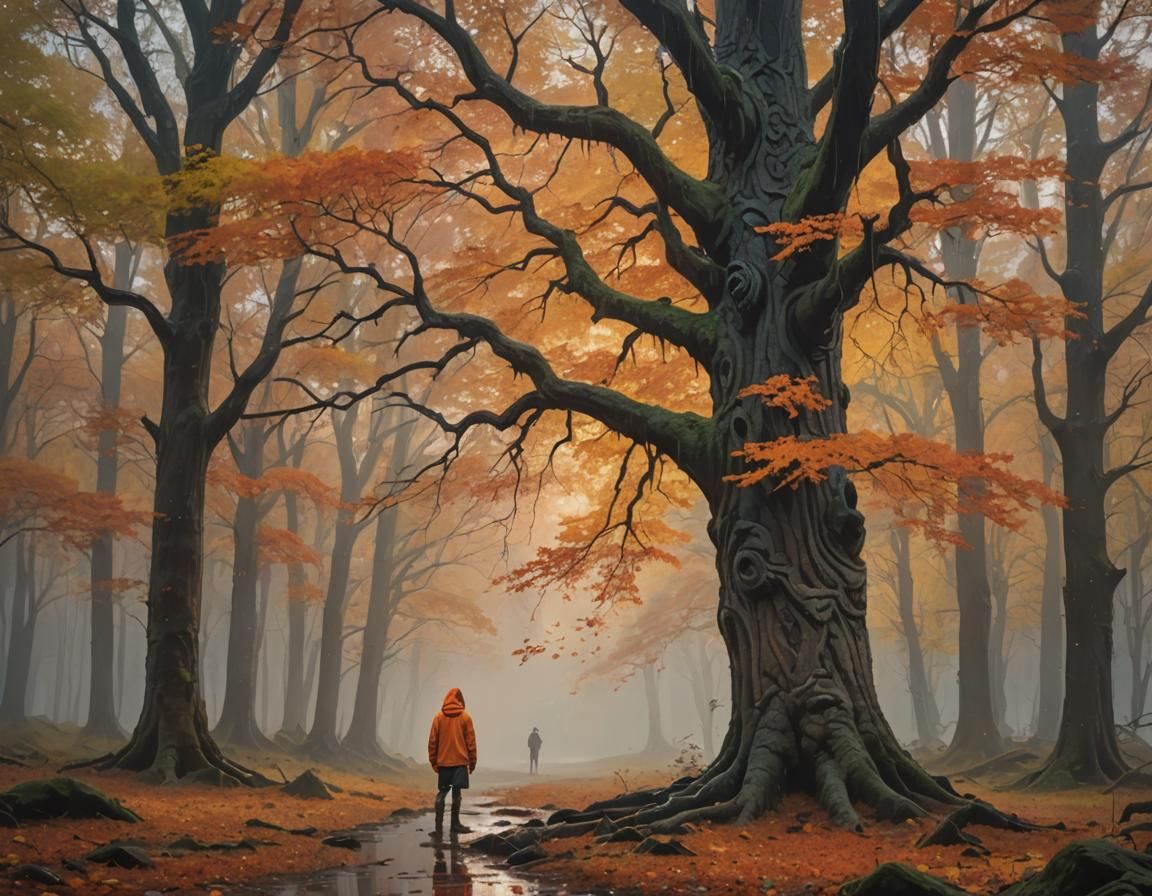 A walk in the woods  by @Baasje B