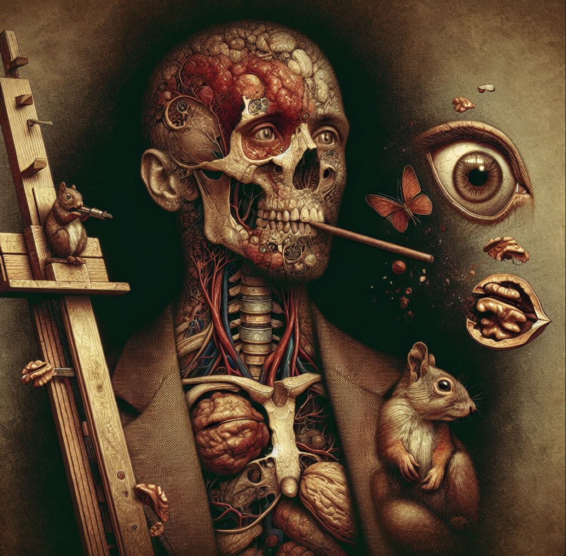 symbolic, hypnotic, meditative, surreal, abstract, 3D rendering, gentle gradients.
