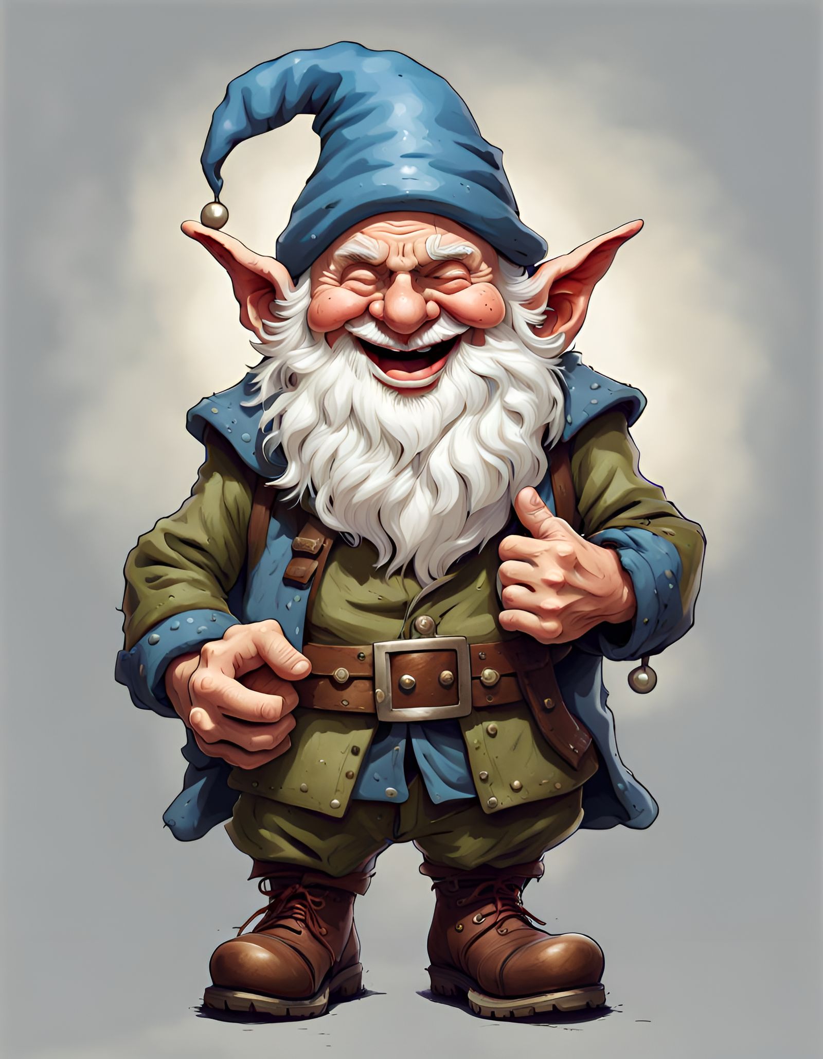 laughing gnome - AI Generated Artwork - NightCafe Creator