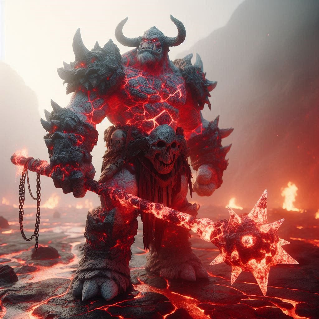 Davkar of the Lava Orcs