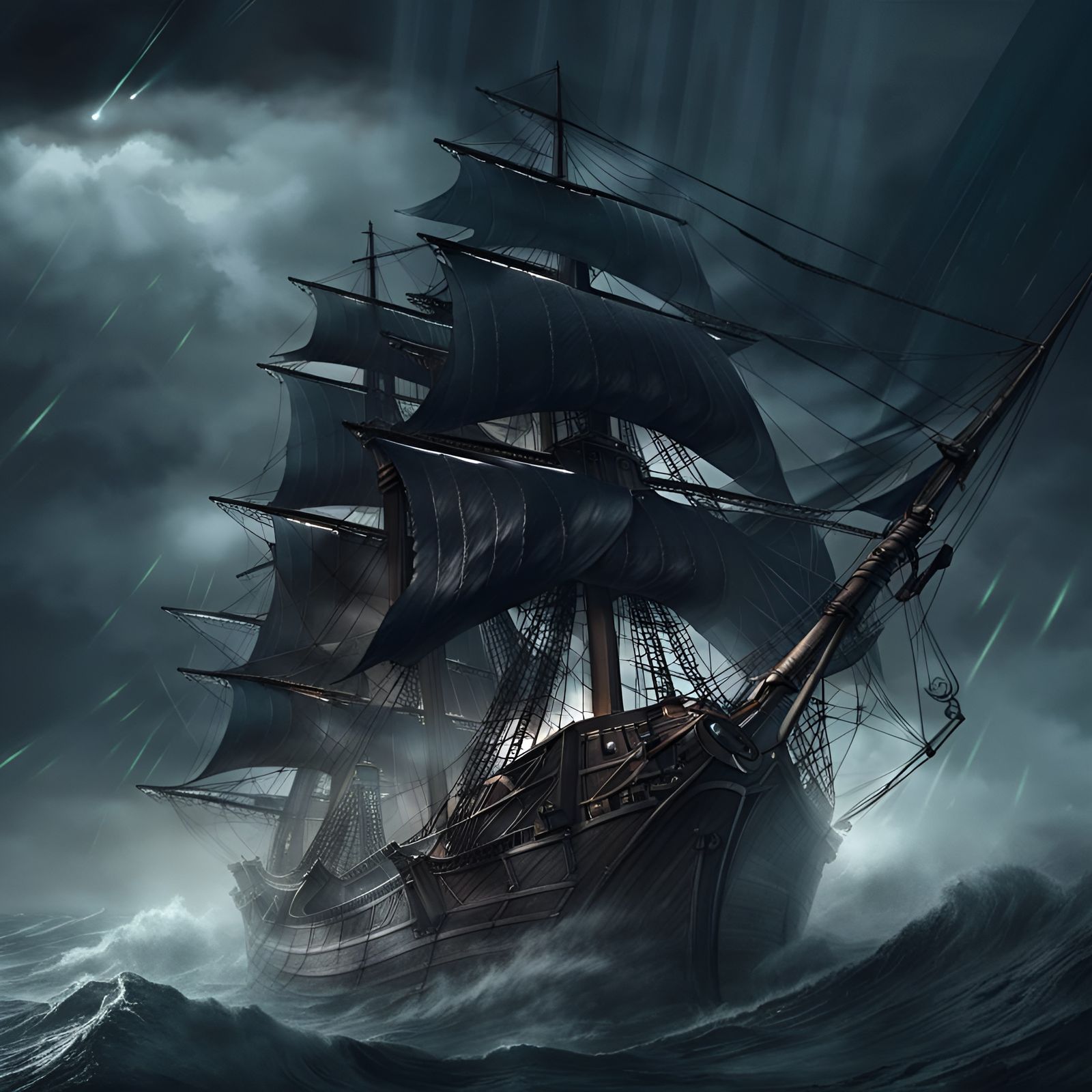 The Flying Dutchman  by @Puaro