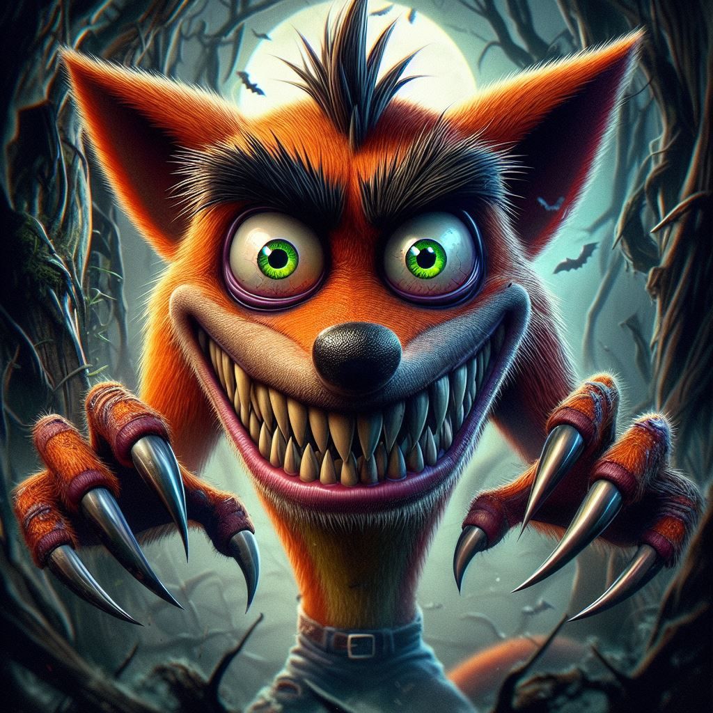 Crash bandicoot.
