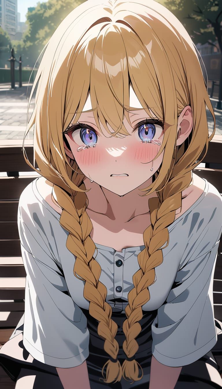 Raver Goth Crying Wildcard