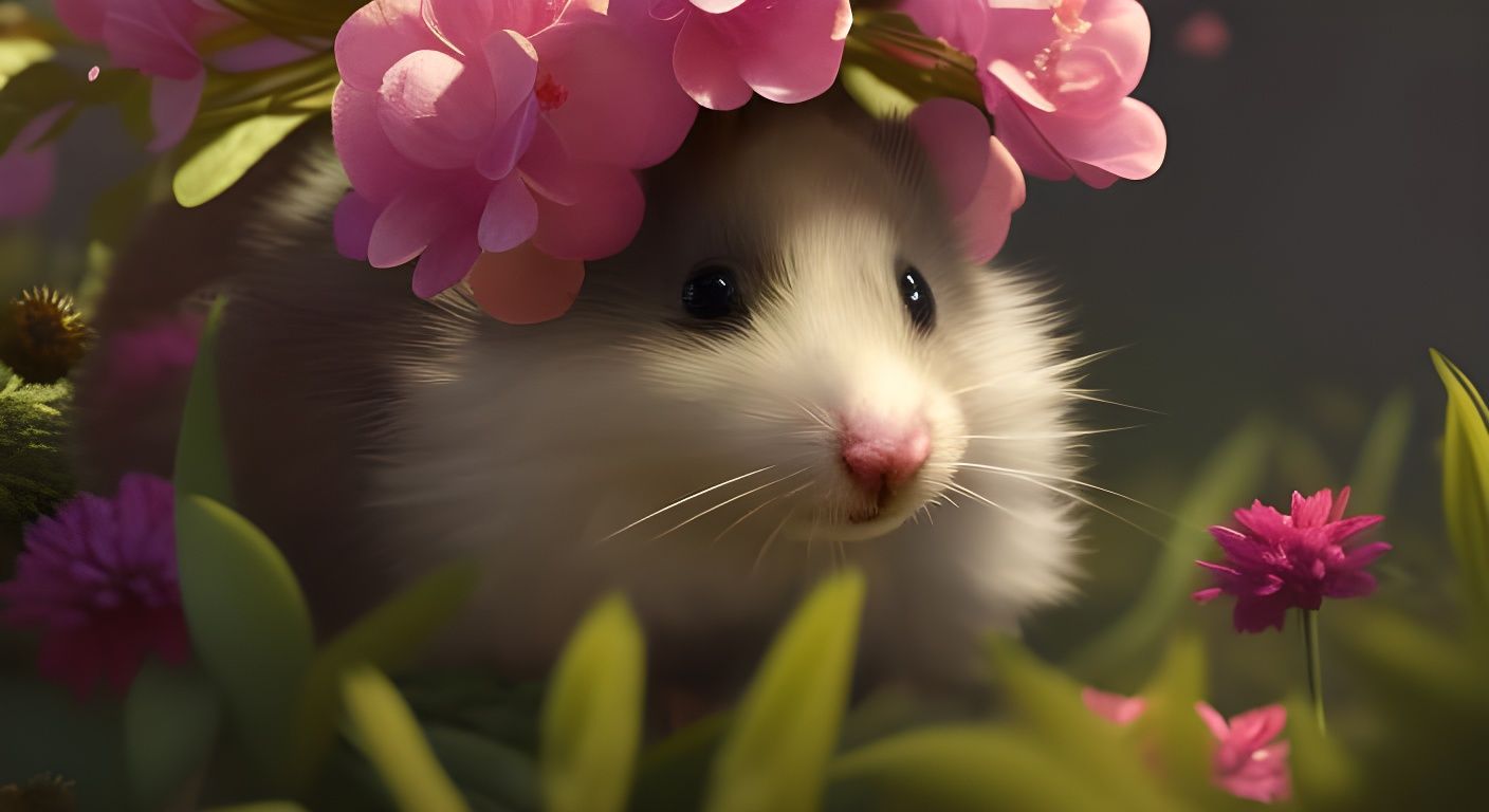 Flower Mouse  by @Wildlife Greg