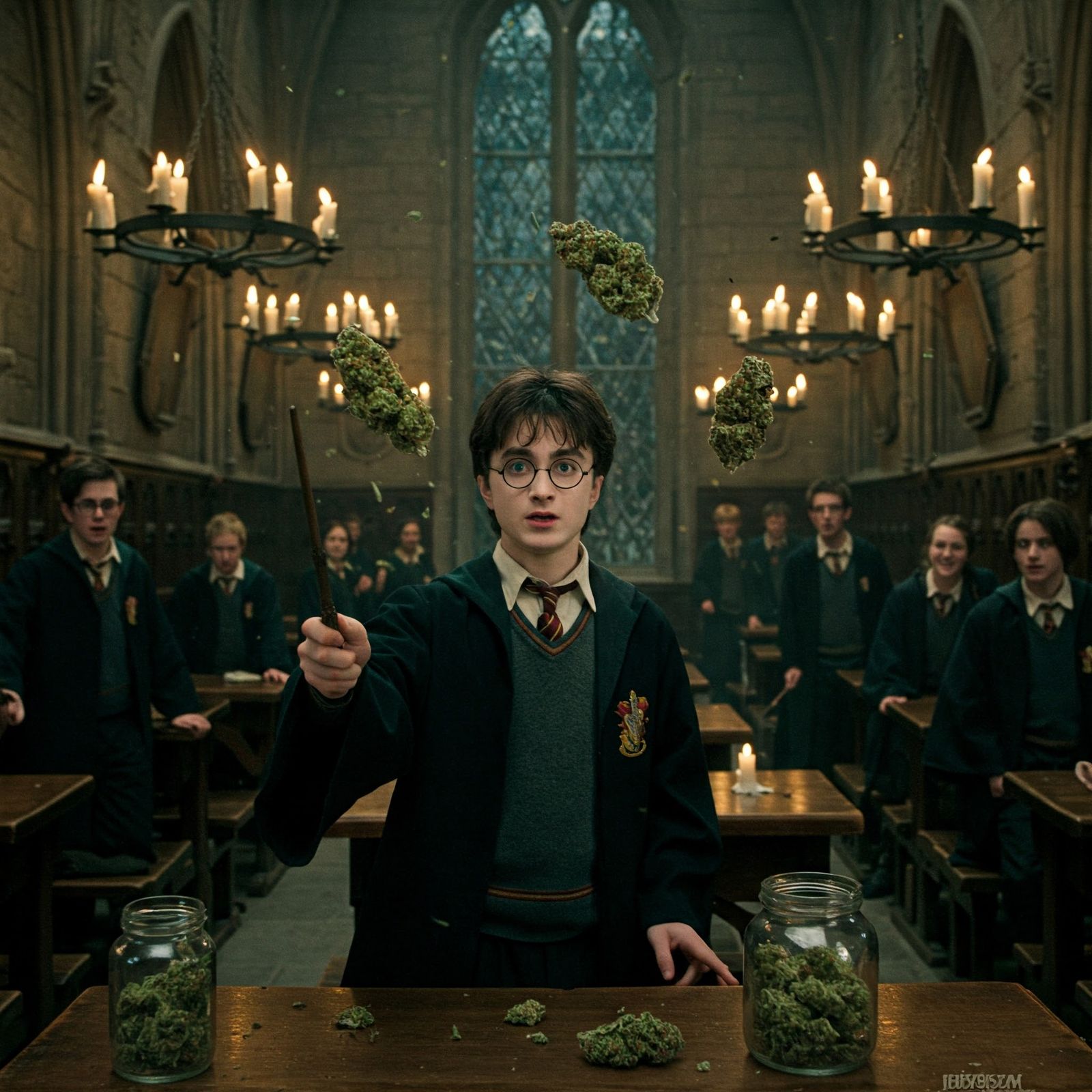 "Harry Potter and the Magical Buds"
