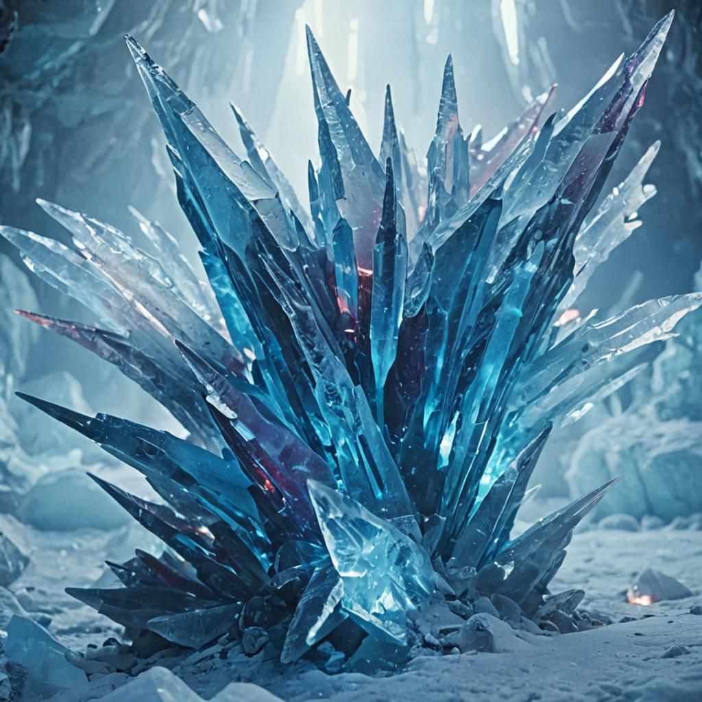 Red Ice Treasure Cave: Cinematic Film Still