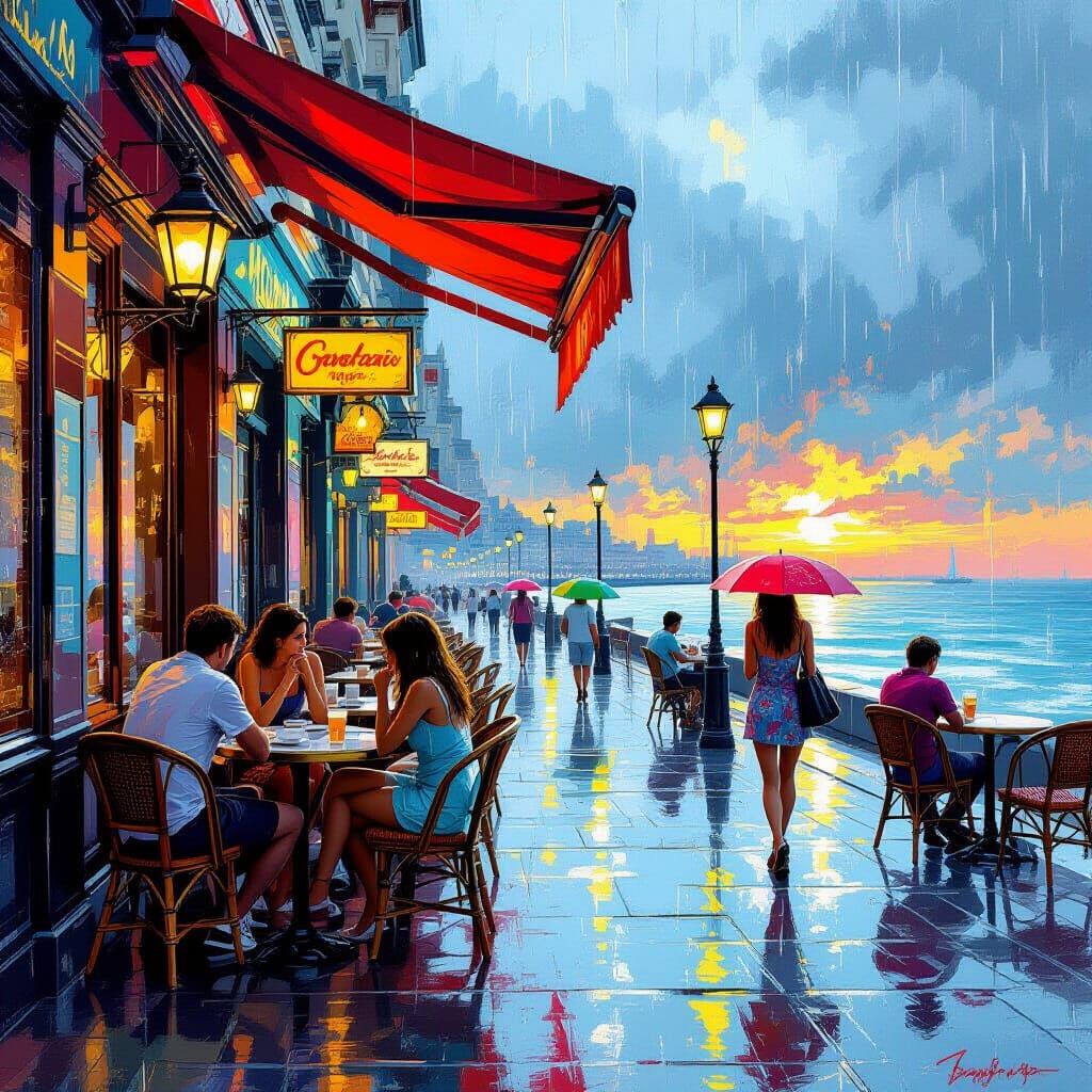 Summer rain  by @The Last Monkey