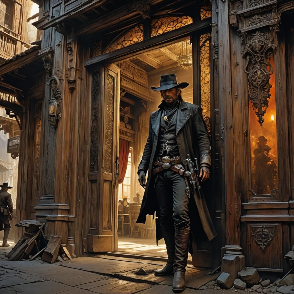 The Gunslinger  by @Mike Ritchie