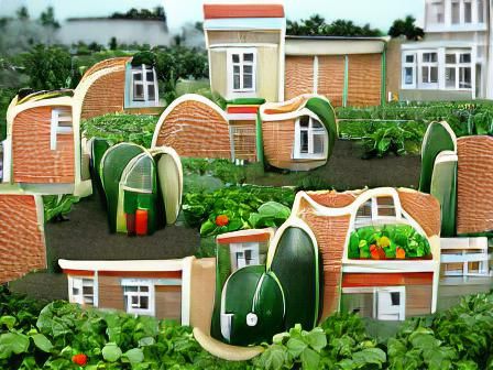 Vegetable garden houses