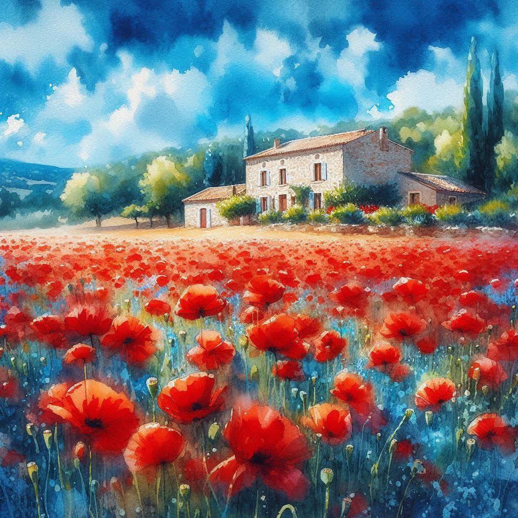 The song of the poppies