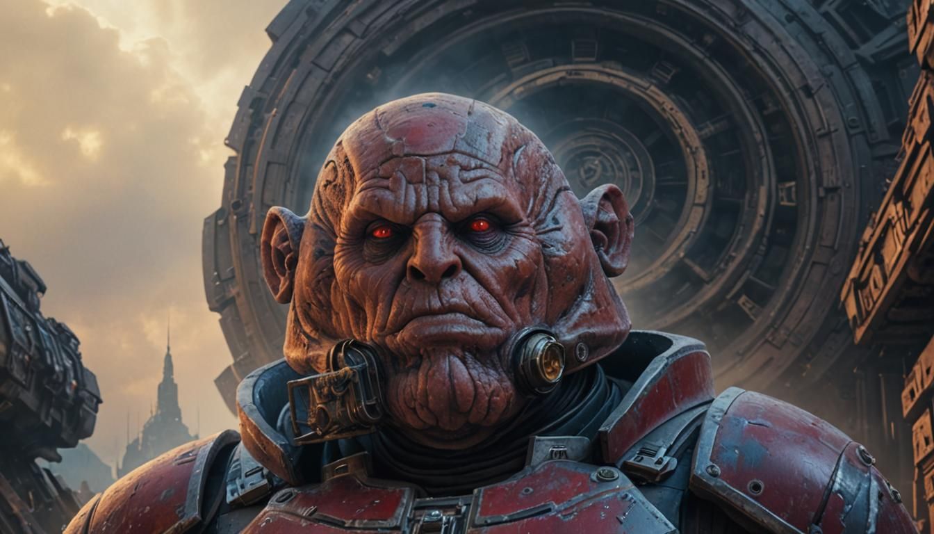 General Staal, Sontaran General, portrait