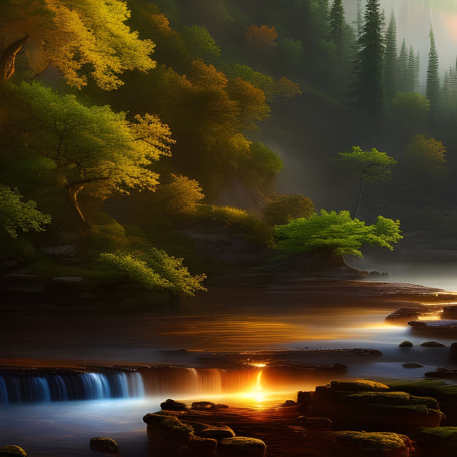 Soothing Stream - Trick of Light