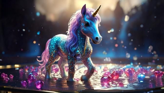 Unicorns and gems
