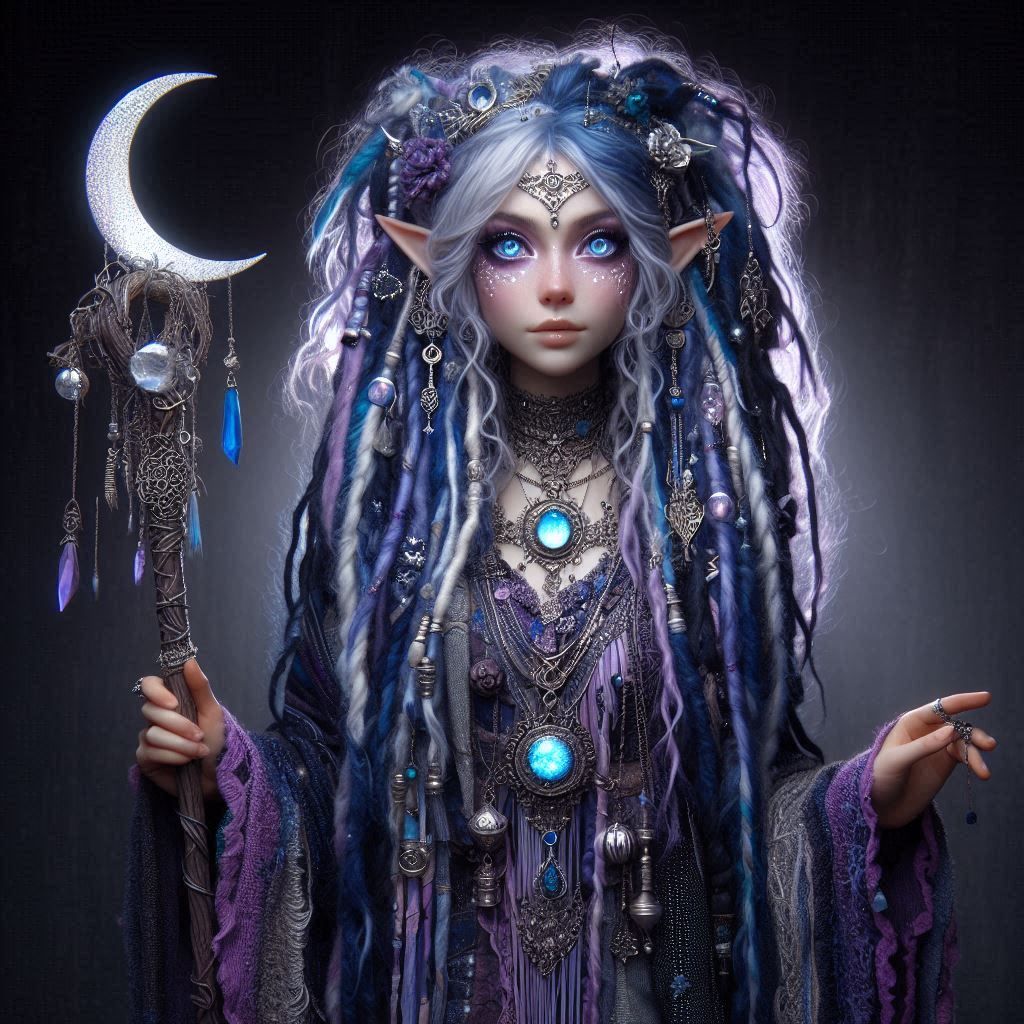 Kiloa - Elven priestess