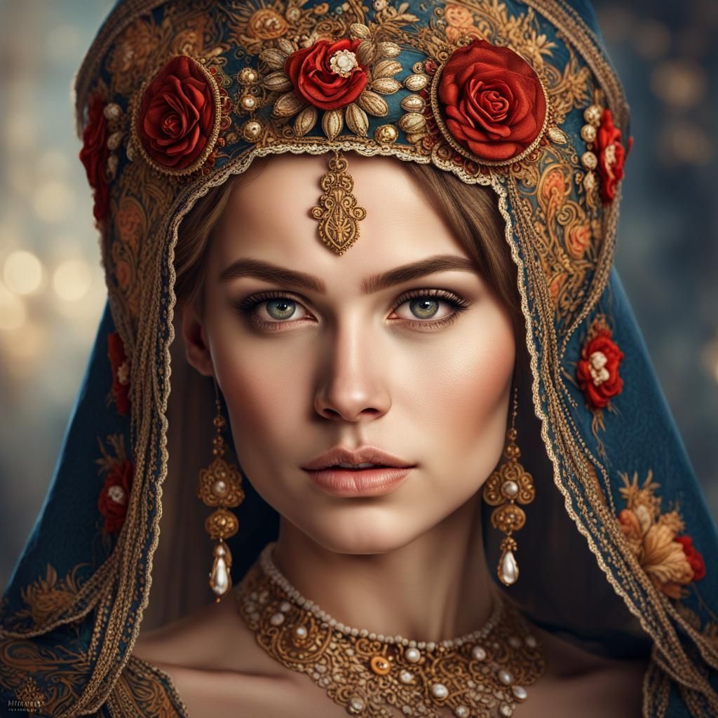 Russian princess - AI Generated Artwork - NightCafe Creator