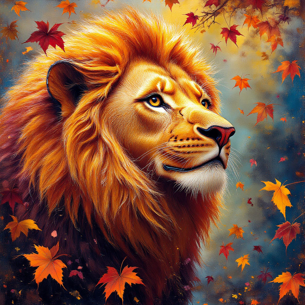 Portrait of a Lion #2