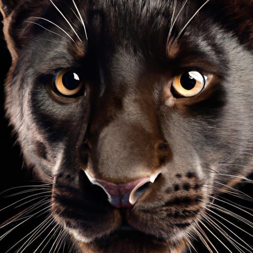 panther   by @fluff demon 