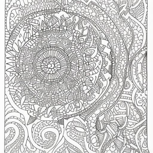 outline art for adults coloring book cute halloween coloring pages with  witch, adult style, white background, Sketch style, full body, only - AI  Generated Artwork - NightCafe Creator