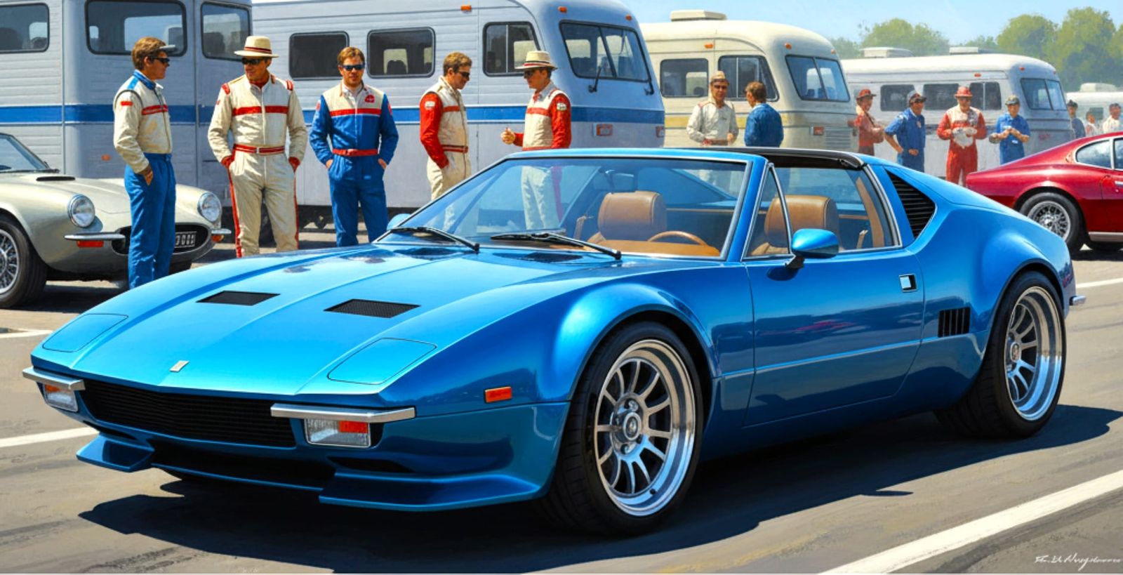 De Tomaso Pantera Targa Resto-mod