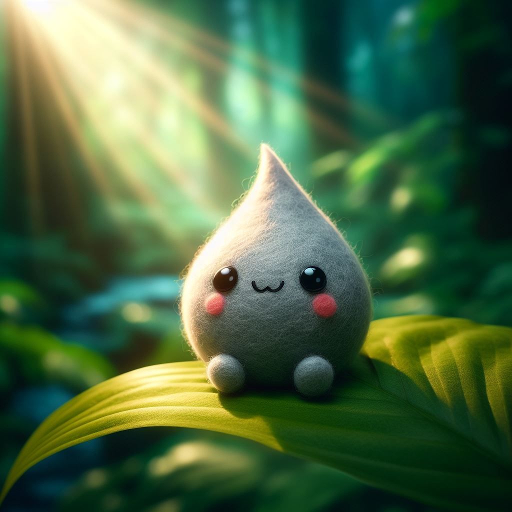 Felt Droplet