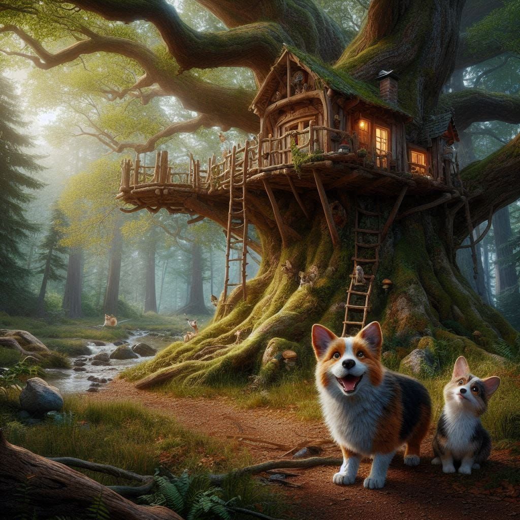 Callie and Cooper’s Treehouse Adventure 6