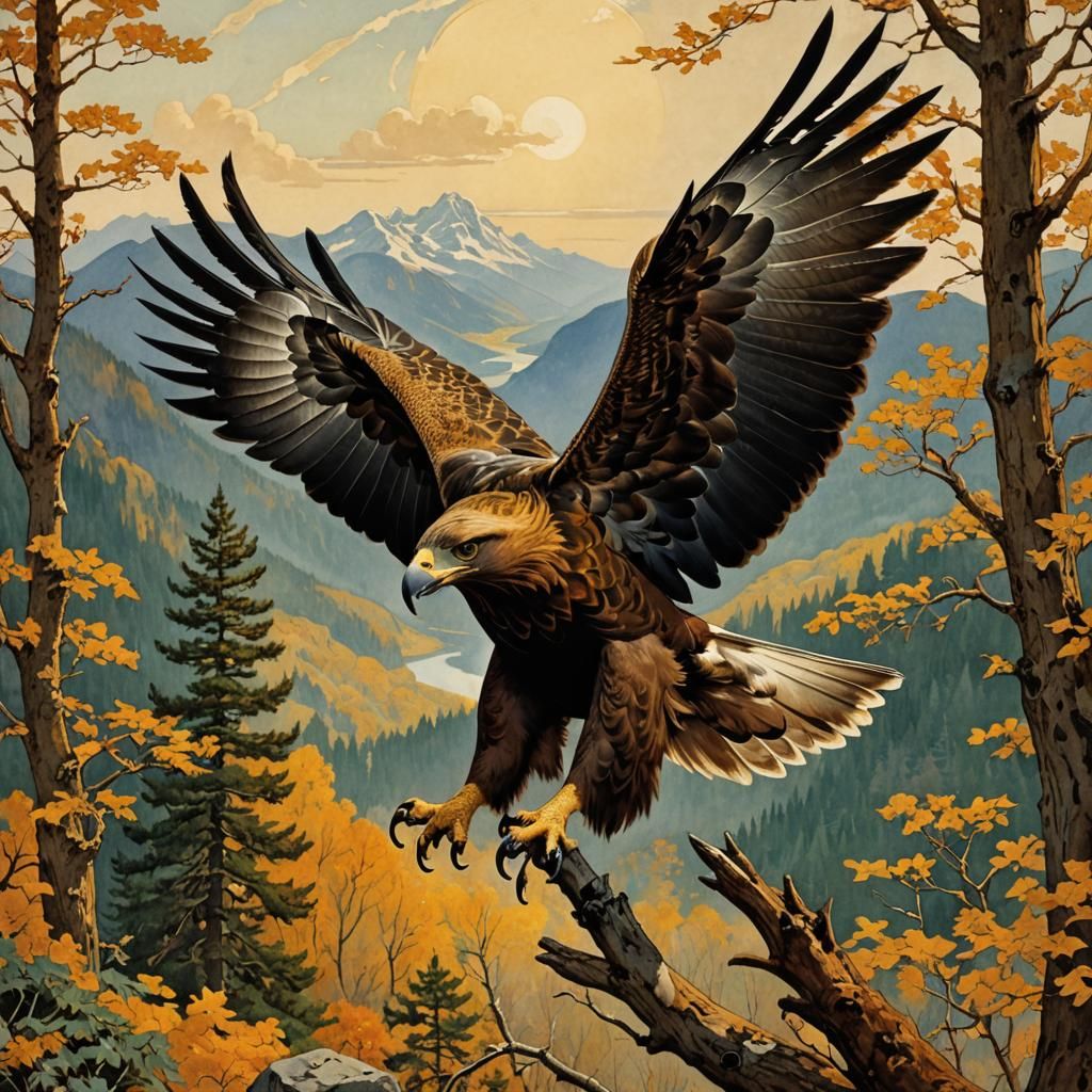 Golden Eagle  by @Sean Wanderer