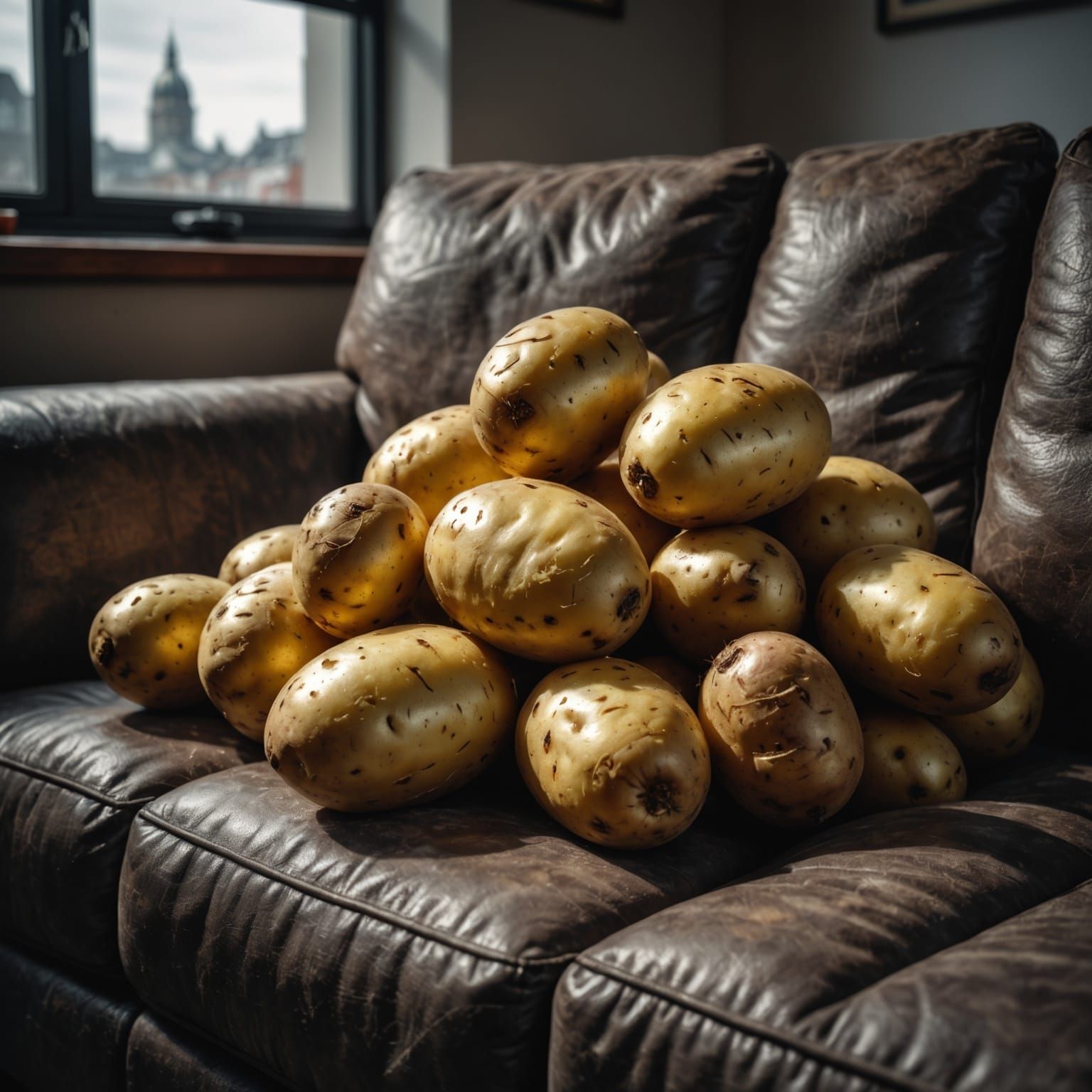 Couch Potatos  by @DarkUnicornVet 